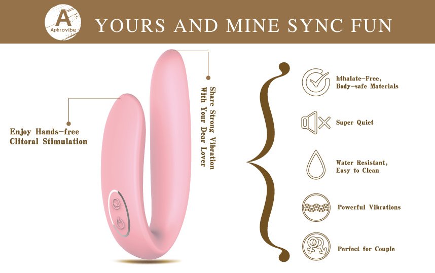 APHROVIBE Vibrador Para Parejas Yours And Mine Sync Fun - Imagen 3