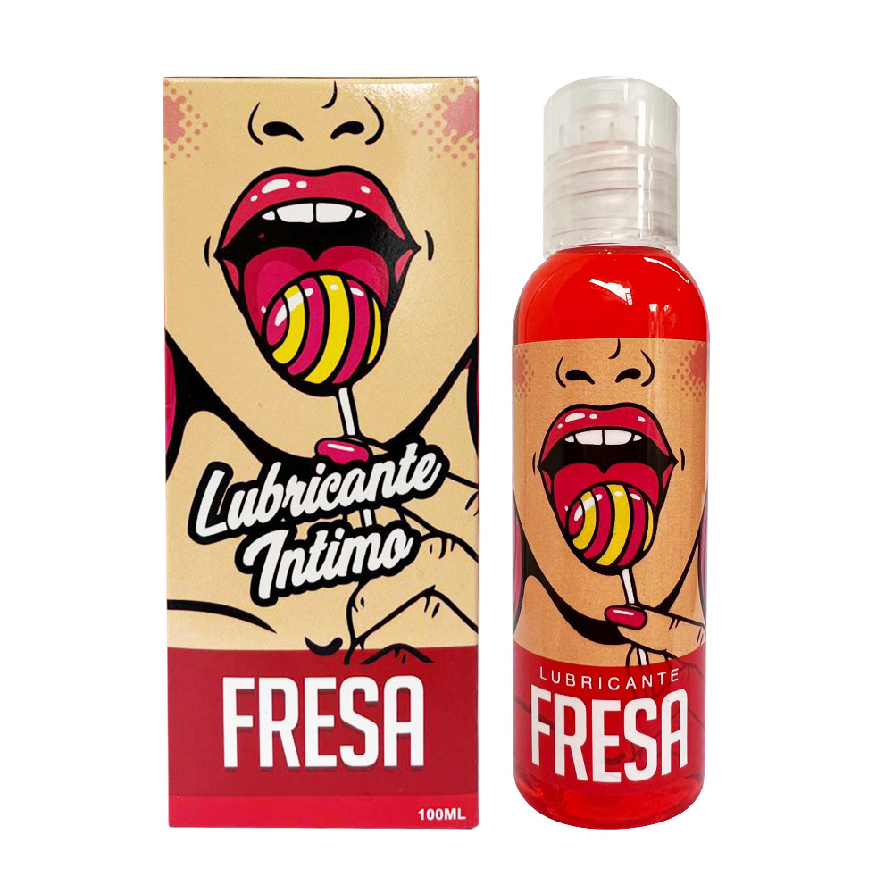 Lubricante Intimo Comestible Fresa Hot