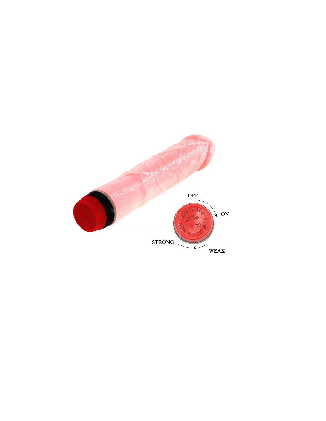 VIBRADOR ROCKIN DONG CARNE - Imagen 3